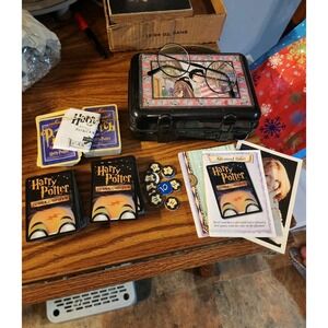 Vintage Harry Potter Trading Card Lot, JK Rowling Autograph & Lunchbox‎ Rare